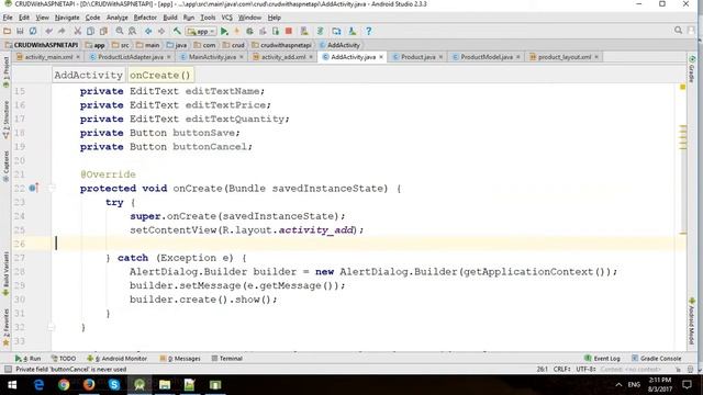 Android CRUD with ASP.NET Web API, Entity Framework and SQL Server - Part 2 смотреть онлайн