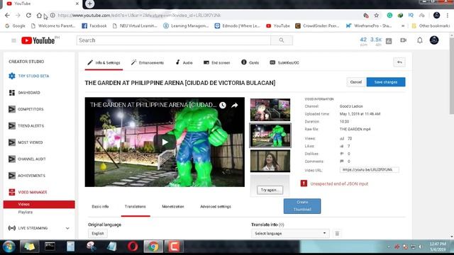 UNEXPECTED END OF JSON INPUT (FIXED 100%) смотреть онлайн