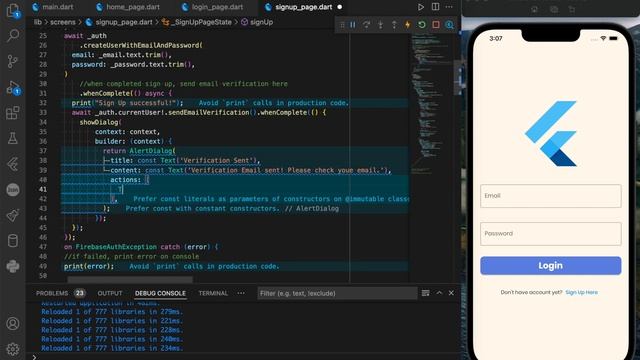 Flutter Firebase & Google Map Series EP 7 - Flutter Authentication (Registration & Verification) смотреть онлайн