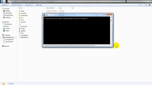 Install npm packages on Windows 7 - Firebase Package смотреть онлайн