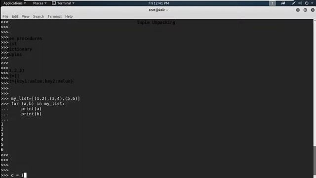Tuple Unpacking смотреть онлайн