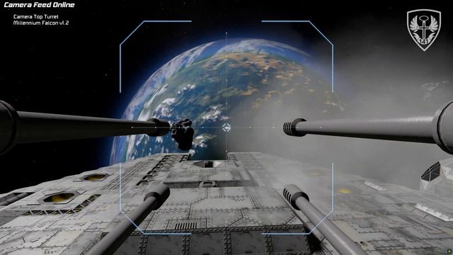 Space Engineers - The next build... Millennium Falcon (WIP) смотреть онлайн