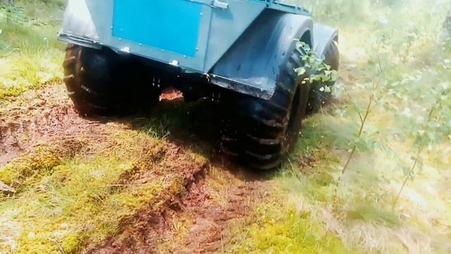 Новый бюджетный вездеход классической компоновки.ТДН - вариатор, мосты УАЗ. смотреть онлайн