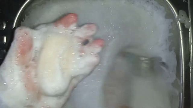 ASMR #washing /white/ #soap #soapsuds #spongesqueeze #asmrsoap /#мыло #мыление #мылениемыла #губка