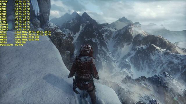 Rise of the Tomb Raider 4K UltraHD Gtx 1070 Ti Sli Performance DX 12 смотреть онлайн