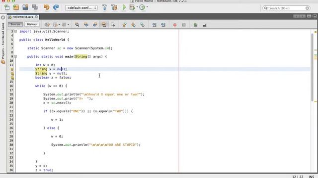 Java Tutorials: Boolean Variables, String Variables, and User Input смотреть онлайн