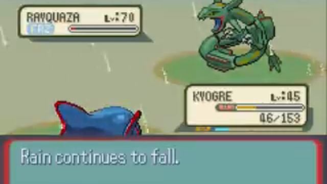 Pokemon Sapphire Walkthrough Part 77: Catching Rayquaza смотреть онлайн