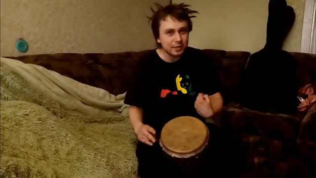 Видеоуроки игры на там таме (джамбе). Урок 4 смотреть онлайн