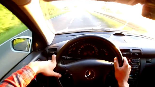 Mercedes Benz C 270 CDI Elegance ( S203 ) POV Driving