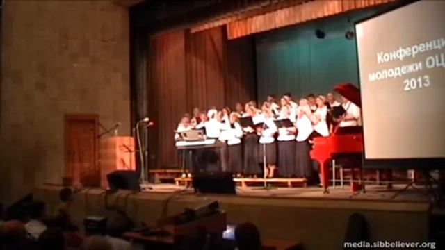 Хор (г.Анжеро-Судженск, г.Кемерово) - Бог мой - Ты скала моя (Пение) смотреть онлайн
