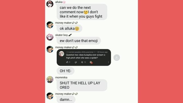 HxH Texts - react to comments смотреть онлайн