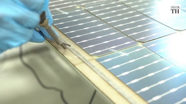 World's largest solar park in Bhadla, India смотреть онлайн