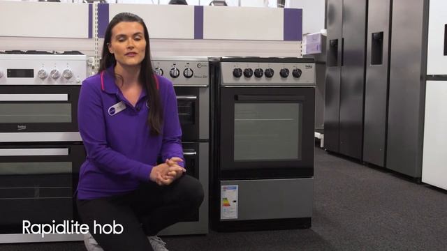 Beko KS530S 50 cm Electric Solid Plate Cooker - Silver - Quick Look смотреть онлайн