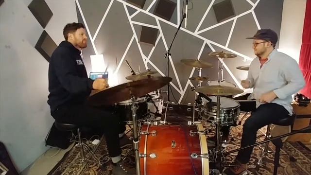 Curtis Hartshorn | Kyle Harris - Drum Duo Improvisation #1 смотреть онлайн
