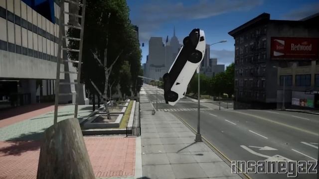 GTA IV Lamborghini Reventon Roadster [EPM] Crash Testing - Insanegaz