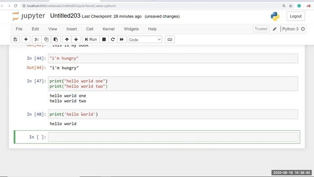 Class 02 ( 4 PM Batch ) Variable Assignments, Python String Introduction and Indexing and Slicing смотреть онлайн