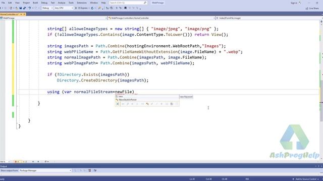 Convert images to WebP Format with ASP.NET Core | What is WebP Image format? смотреть онлайн