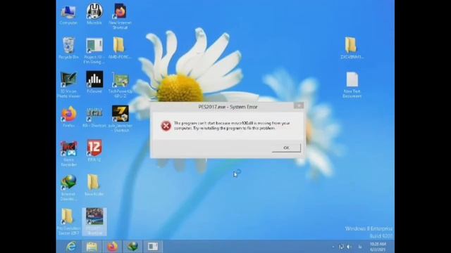 fix error msvcr and msvcp حل ارور #msvcp100.dll و #msvcr100.dll در #pes 2017. смотреть онлайн