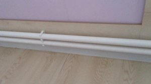 Радиатор отопления к гипсокартонной стене