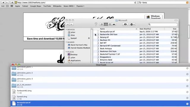 ADDING CUSTOM FONTS /// MAC APPLE смотреть онлайн