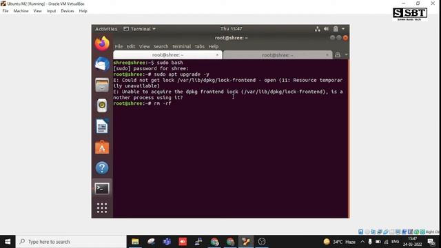 Error /var/lib/dpkg/lock-frontend | Error /var/lib/dpkg/lock | Resolved in second on Ubuntu смотреть онлайн