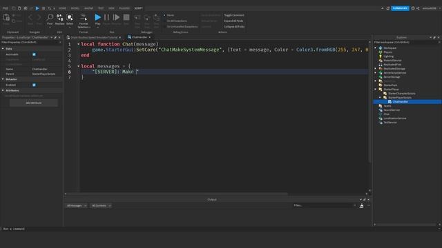 How to Make a Server Message System in Roblox Studio смотреть онлайн