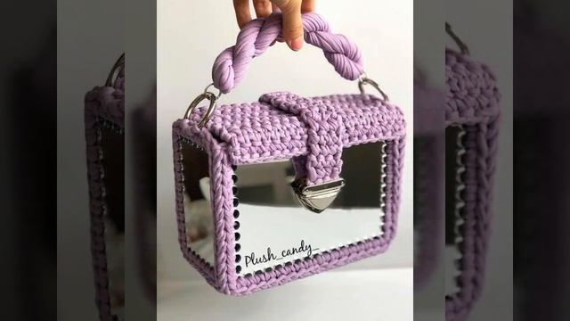 Stylish And Classy Crochet Handmade Handbags Designs Patterns And Ideas смотреть онлайн