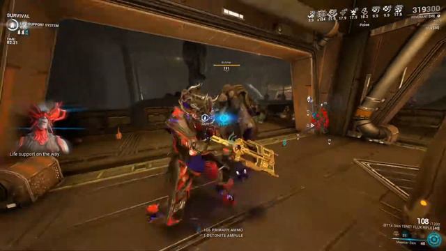 Warframe Flux Rifle Steel Path смотреть онлайн