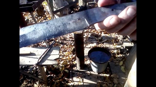 Нож из диска циркулярной пилы своими руками смотреть онлайн