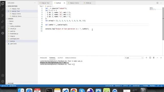 lodash sum and sumBy смотреть онлайн