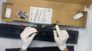 Душевой трап MCH CH650KC под плитку с боковым сливом Ø40 решётка нерж.ЧЁРНАЯ 650 мм KLASIK