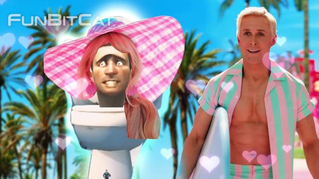 Skibidi Toilet but Barbie Girl смотреть онлайн