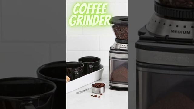 Coffee Grinder, Electric Burr One-Touch Automatic Grinder смотреть онлайн
