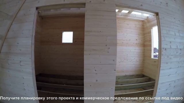 обзор брусовового дома под усадку ||| СК Дачник смотреть онлайн