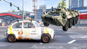 Лучшие аварии 2022 года – BeamNG Drive