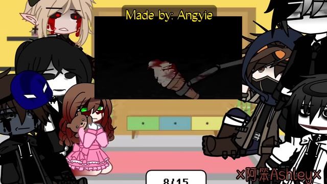 Creepypasta React To Afton Family || (1/5) || Elizabeth Afton||