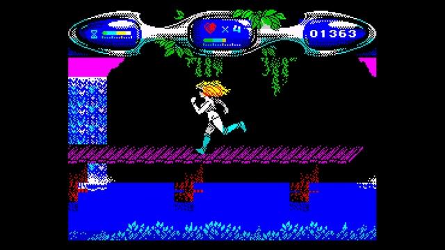 ZX Spectrum Game: Valley of Rains (2019 Zosya) Longplay with cheats смотреть онлайн