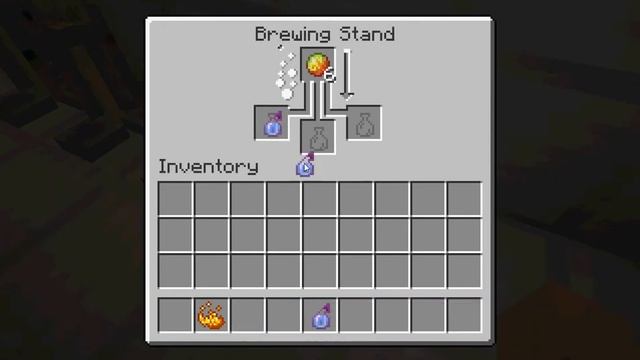 Minecraft : How to make a Splash Fire Resistance potion смотреть онлайн