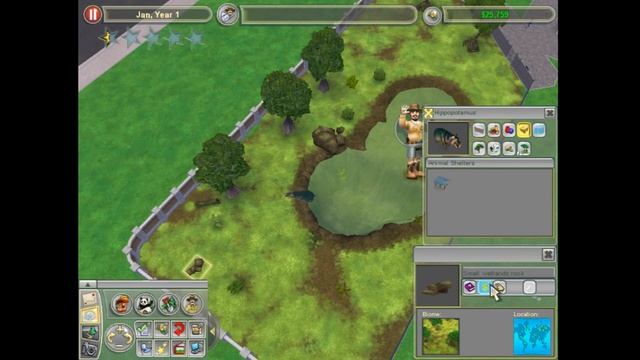 Zoo Tycoon 2 - Episode 1 - Zookeeper in Training - Part 1 смотреть онлайн