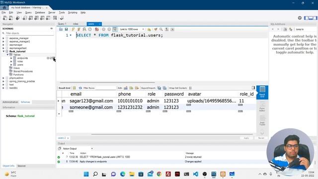 #21 | Creating Database Structure for JWT Authentication | HINDI смотреть онлайн