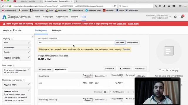 USA Traffic and Google Keyword Planner can make You RICH - YouTube SEO Tips and Tricks YTAdvise смотреть онлайн