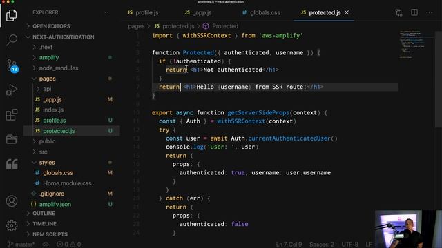 The Complete Guide to Next.js Authentication with AWS смотреть онлайн