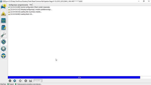 Dezaktywacja Start/Stop Ford Focus Mk3 Forscan