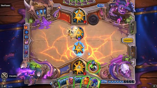 Hearthstone Хэндлок Против Элементаль Мага смотреть онлайн