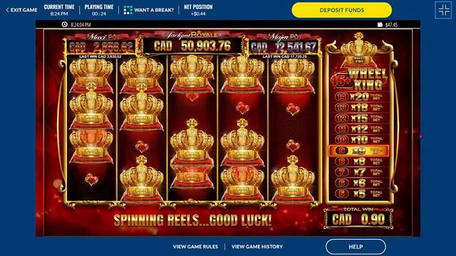 I Hit The Jackpot Royal on The Goonie's Online Slots OLG смотреть онлайн