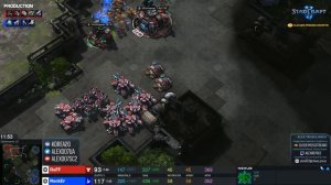 БОРИСЬ КАК RUFF: Новые шедевры в StarCraft II с игрой до последнего от грандмастера