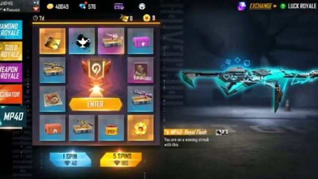 free fire new incubater MP 40 in luck royale #new poker mp 40 смотреть онлайн