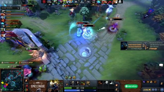 БОЖЕСТВЕННЫЙ ФИНАЛ НИЖНЕЙ СЕТКИ! | Gambit vs Alliance (BO5) EPIC League смотреть онлайн