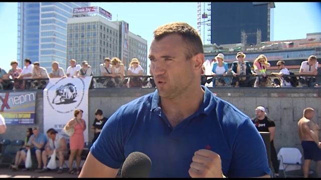 Minsk Strong Battle 2015 Послетурнирное интервью Руслан Багиров Поставы армрестлер Strongman смотреть онлайн