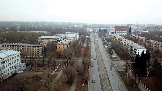 Mavic над ул. Горького г. Челябинск 12.11.2017 г. смотреть онлайн